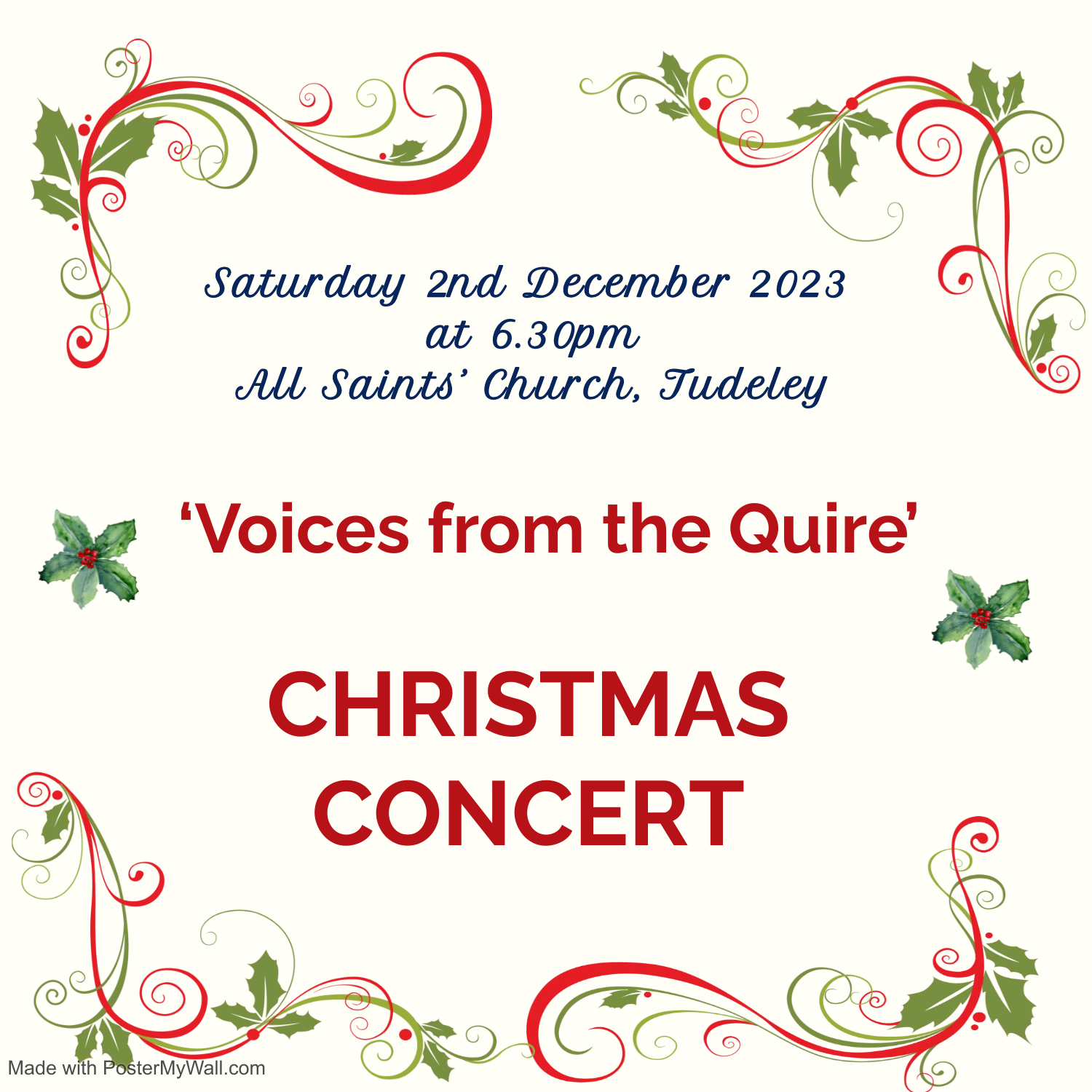 Voice from Quire Christmas Con