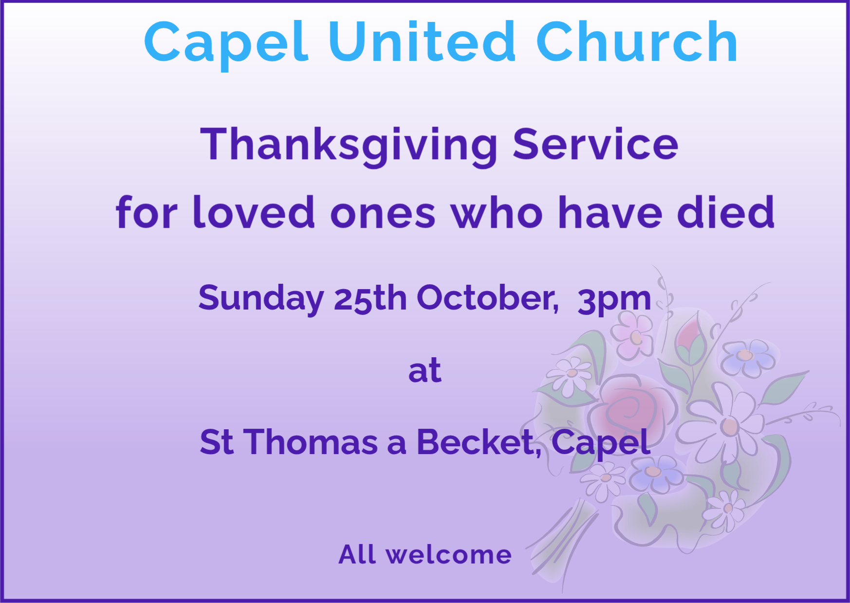 thanksgiving Service 2026 Maga